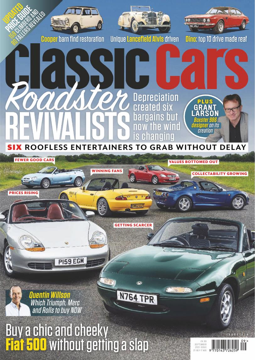 Журнал Classic Cars, september 2021
